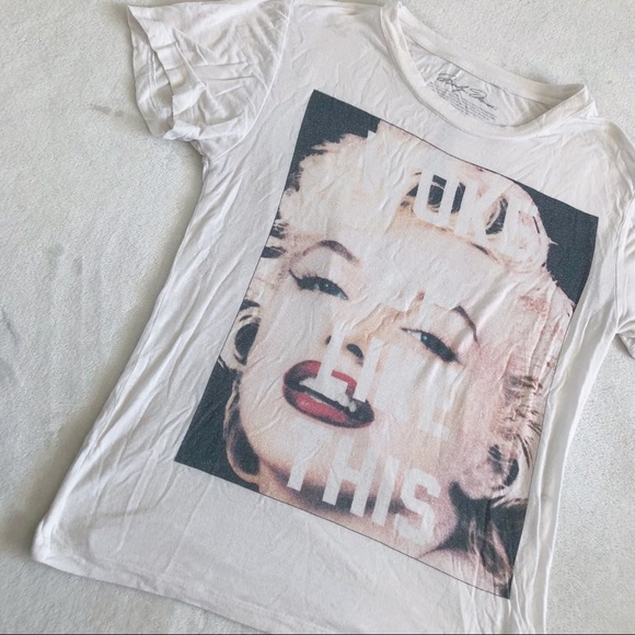 marilyn monroe t shirt h&m